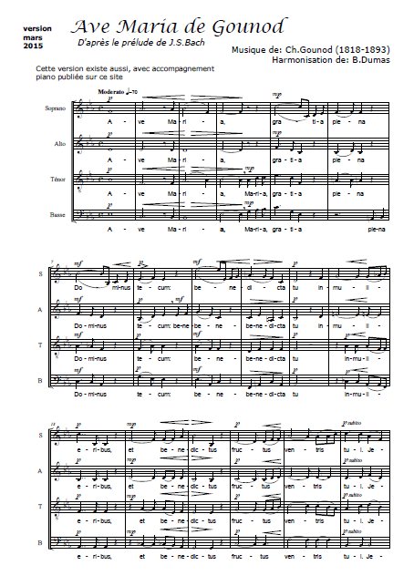 Charles Gounod / Johann Sebastian Bach - Ave Maria